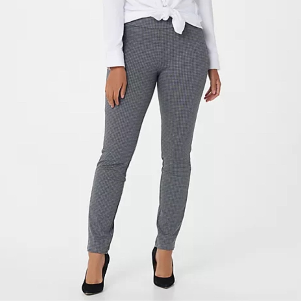 NYDJ Ponte Leggings- Houndstooth Size 8